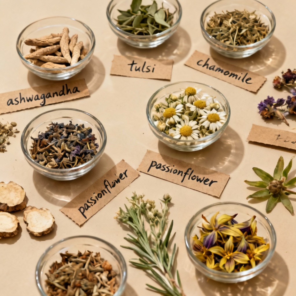 Herbal Map for a Balanced Nervous System